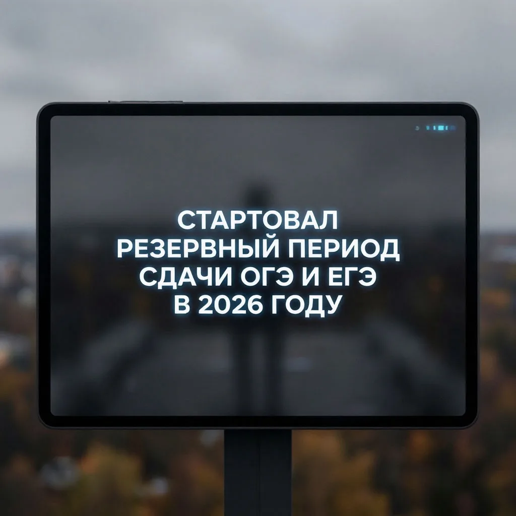 Стартовал резервный период сдачи ОГЭ и ЕГЭ в 2026 году